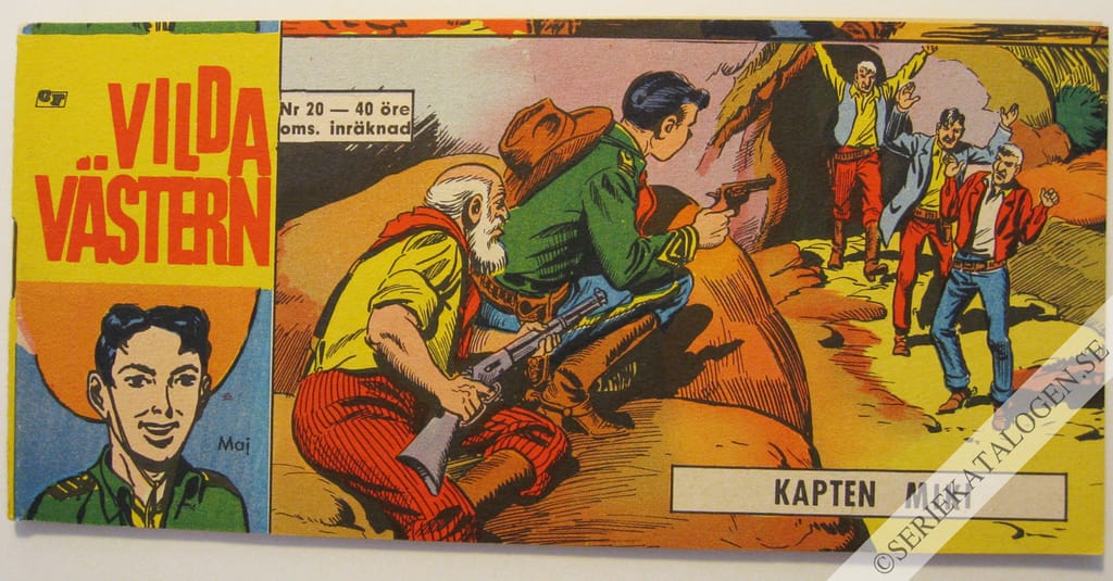 Framsida på Vilda Västern #20 (1965)