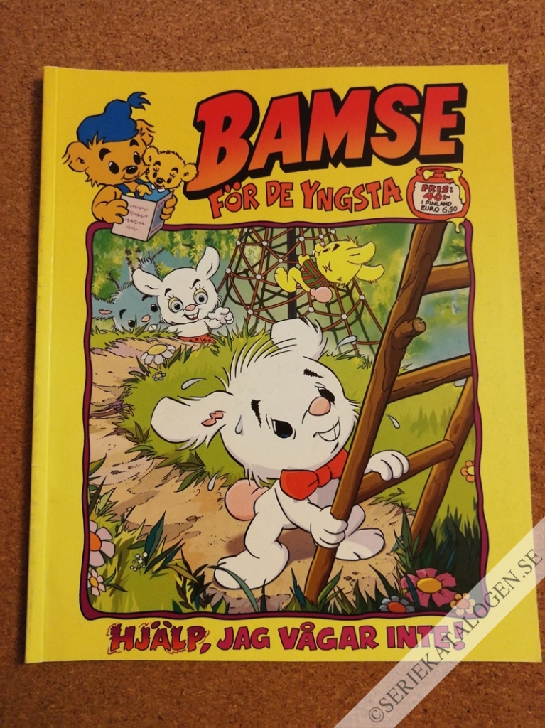 Framsida på Bamse för de yngsta #2 - Hjälp, jag vågar inte! (2022)