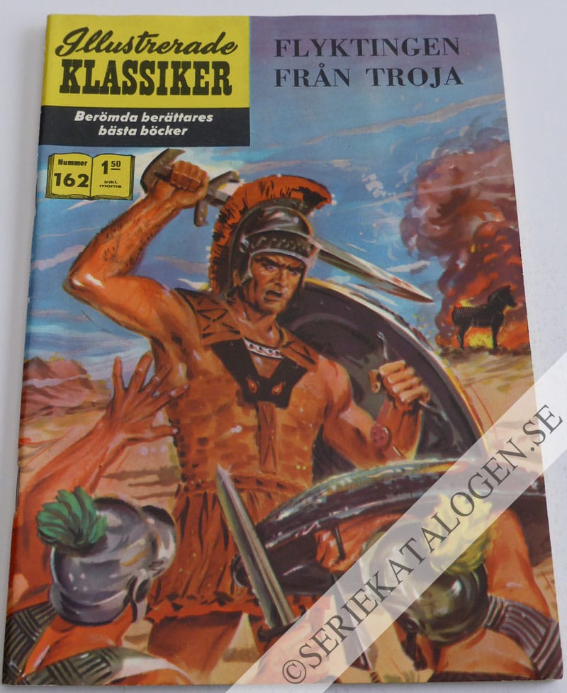 Framsida på Flyktingen från Troja (196?)