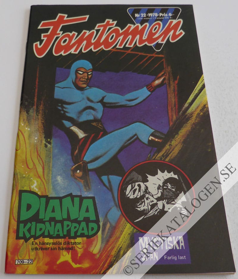 Framsida på Fantomen #22 (1978)