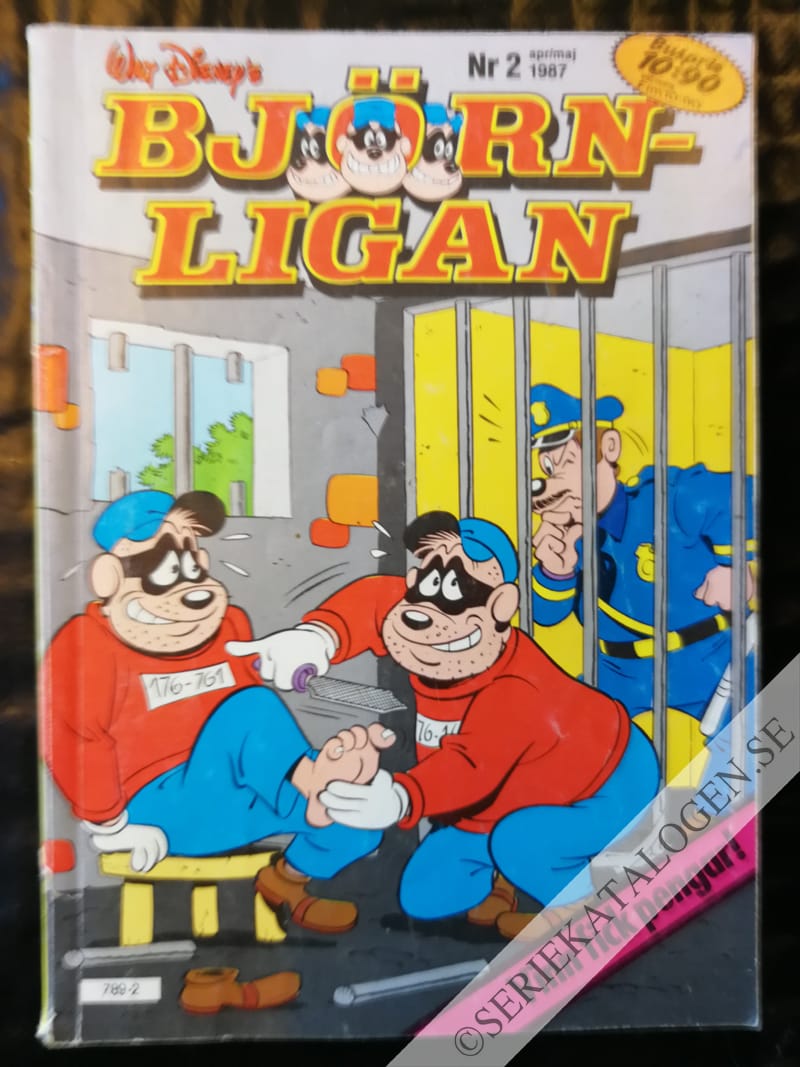 Framsida på Björnligan #2 (1987)