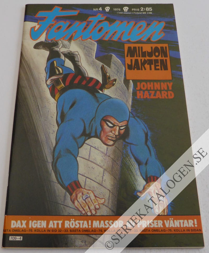 Framsida på Fantomen #4 (1976)