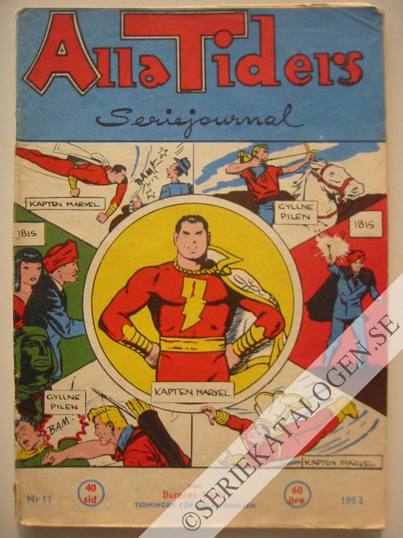 Framsida på Alla tiders seriejournal #11 (1952)