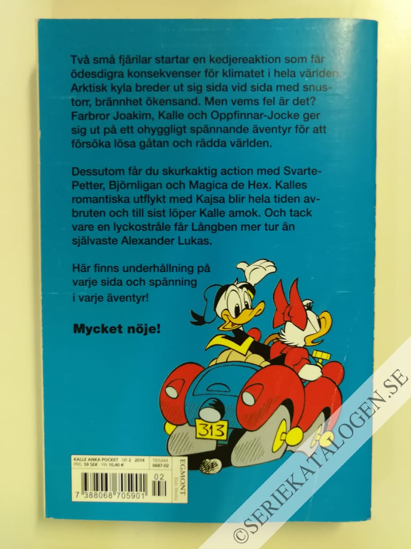 Baksida på Iskalla fjärilar (2014)