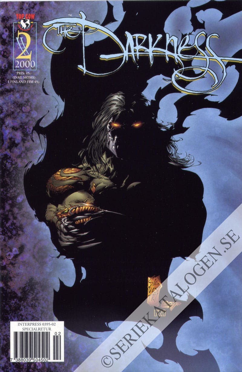 Framsida på The Darkness #2 (2000)