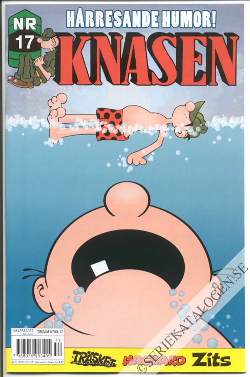 Framsida på Knasen #17 (2009)
