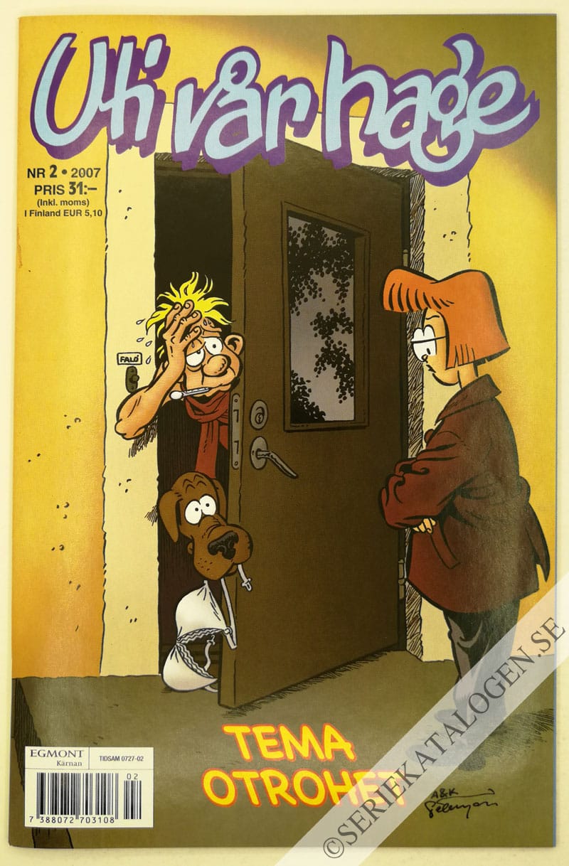 Framsida på Uti vår hage Tema otrohet (2007)