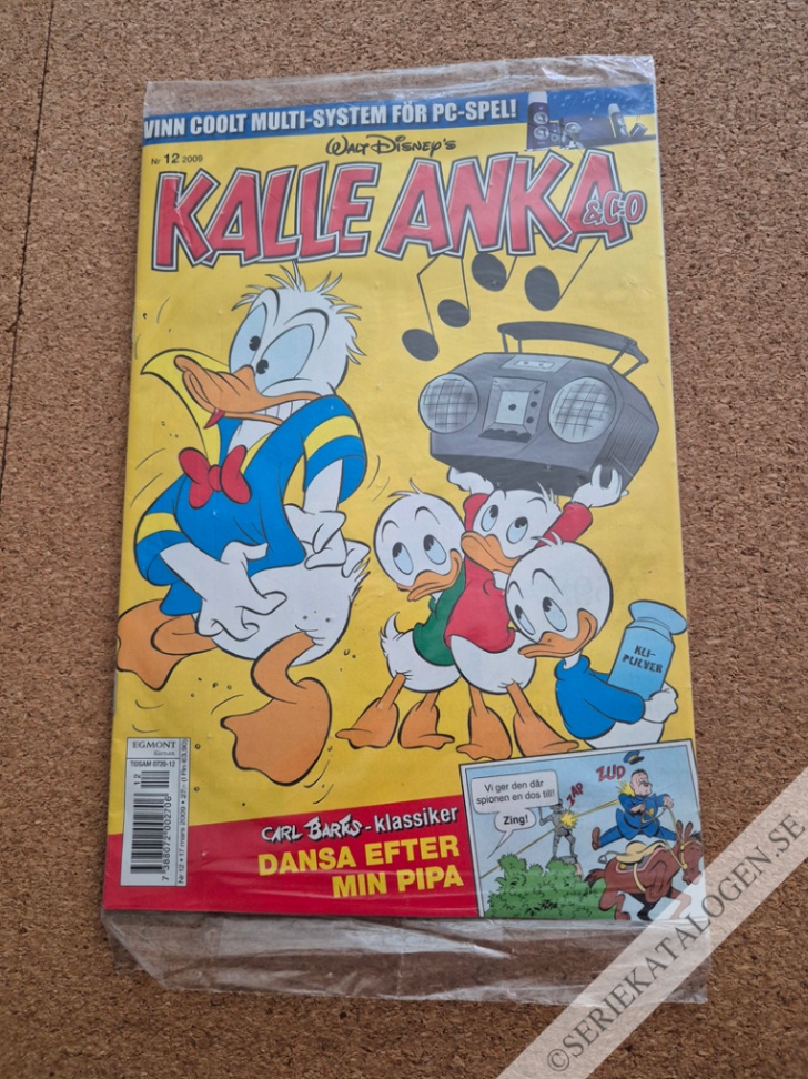 Framsida på Kalle Anka & C:o #12 (2009)