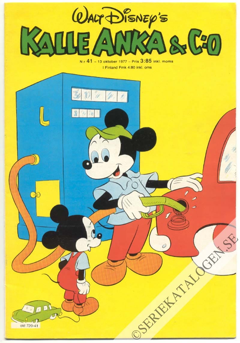 Framsida på Kalle Anka & C:o #41 (1977)