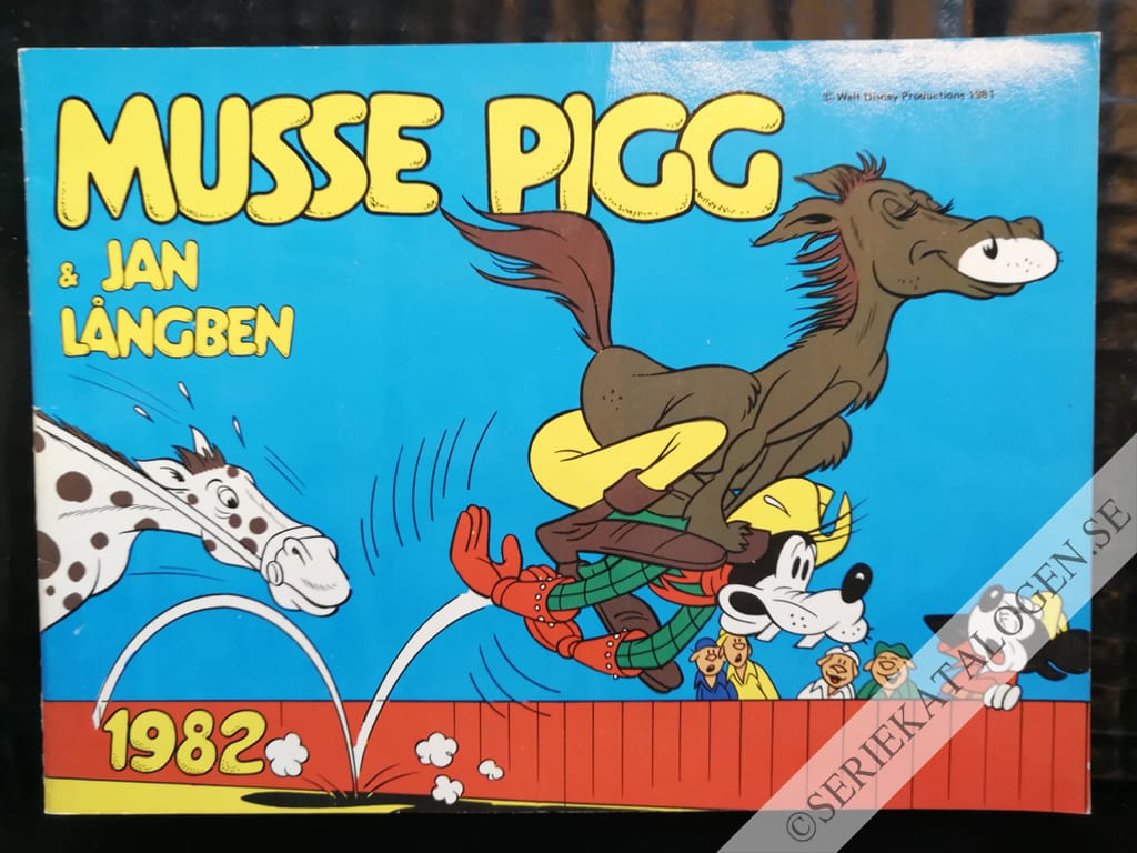 Framsida på Musse Pigg och Jan Långben # (1981)