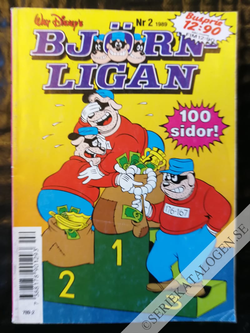 Framsida på Björnligan #2 (1989)
