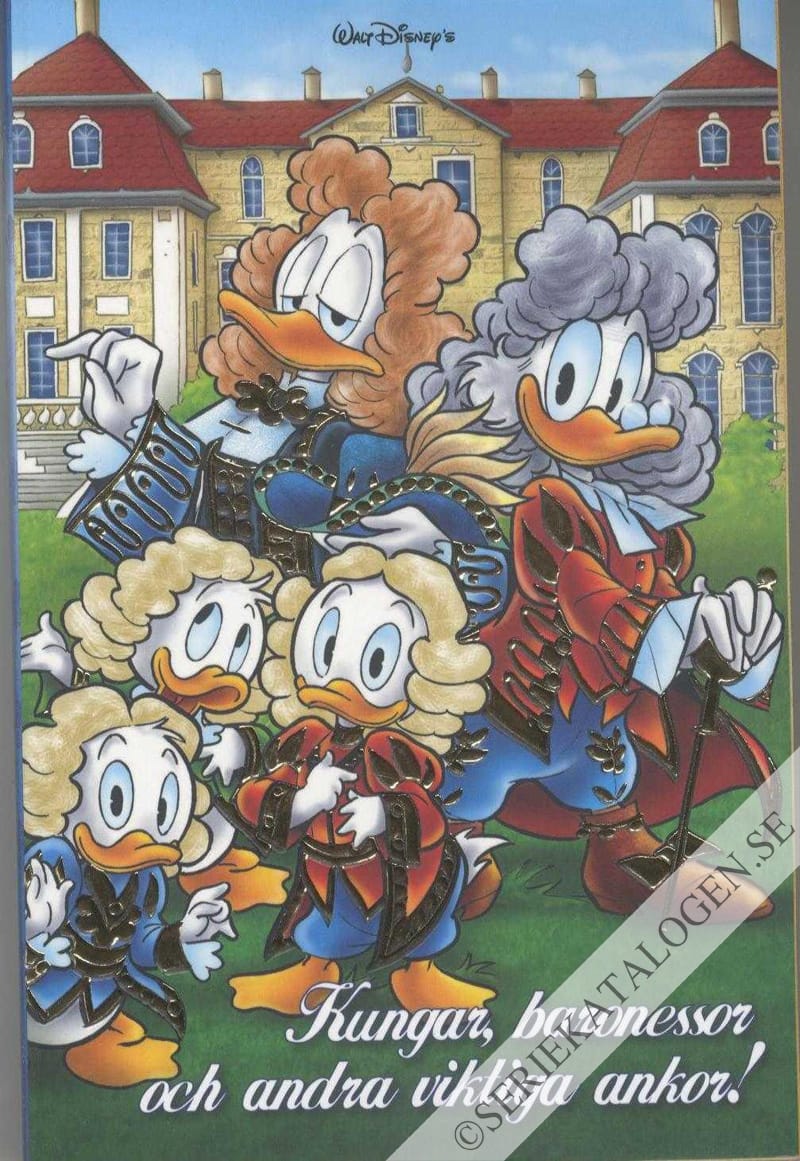 Framsida på Kalle Ankas pocket special Kungar, baronessor och andra viktiga ankor! (2022)