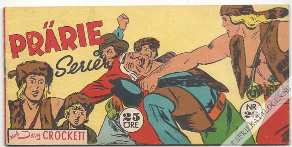 Framsida på Prärie-serier #26 (1959)