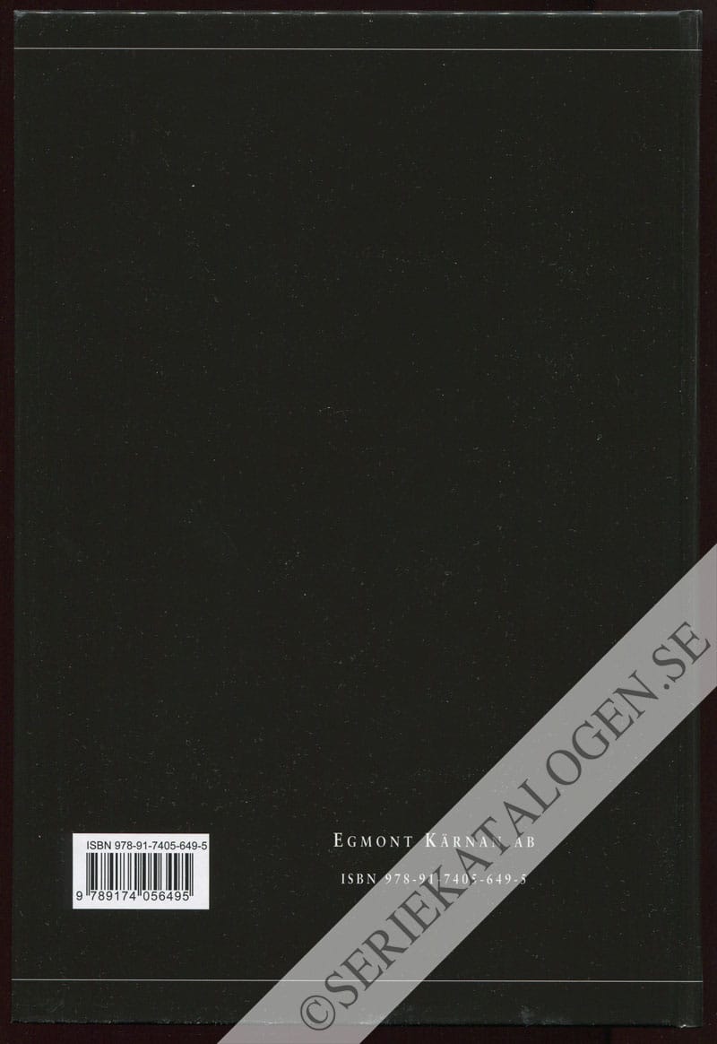 Baksida utan skyddsomslag (2012)