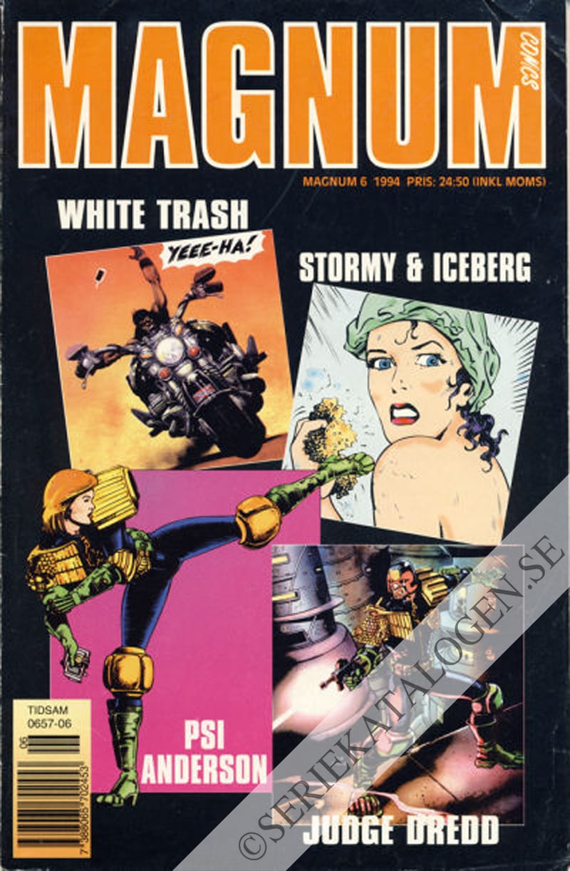 Framsida på Magnum comics #6 (1994)