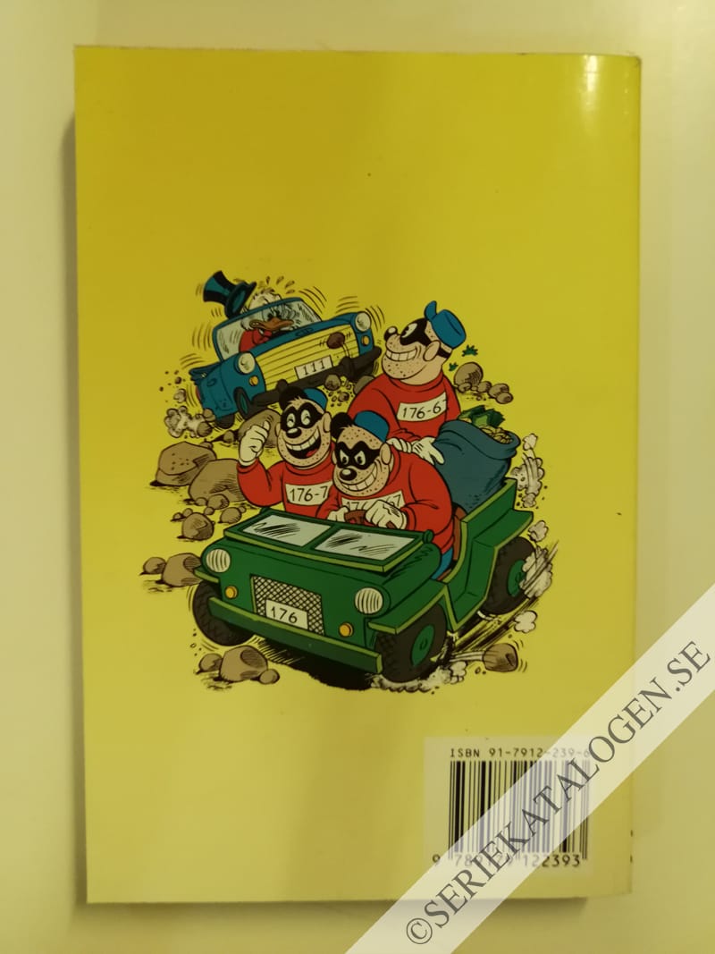 Baksida på Nu bränns det, Kalle! (1990)