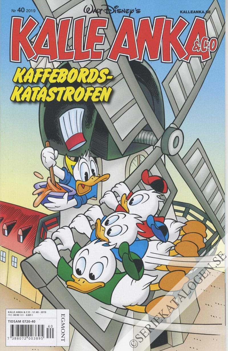 Framsida på Kalle Anka & C:o #40 (2019)
