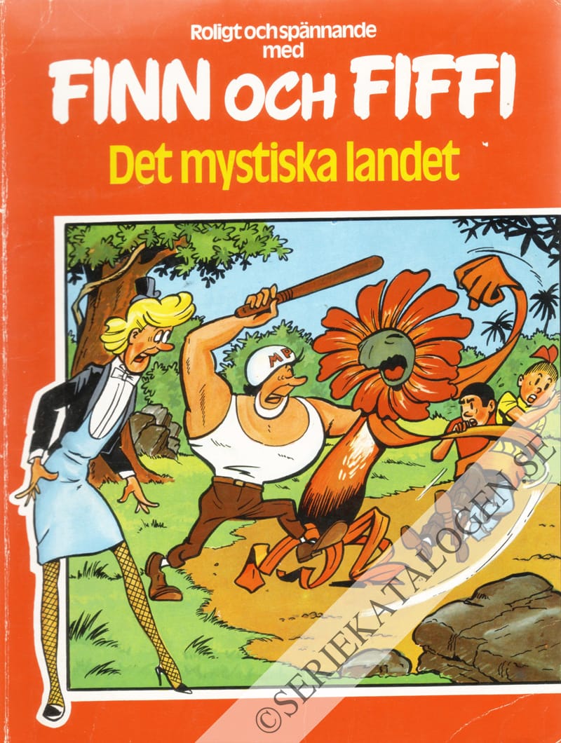 Framsida på Finn och Fiffi Det mystiska landet (1979)
