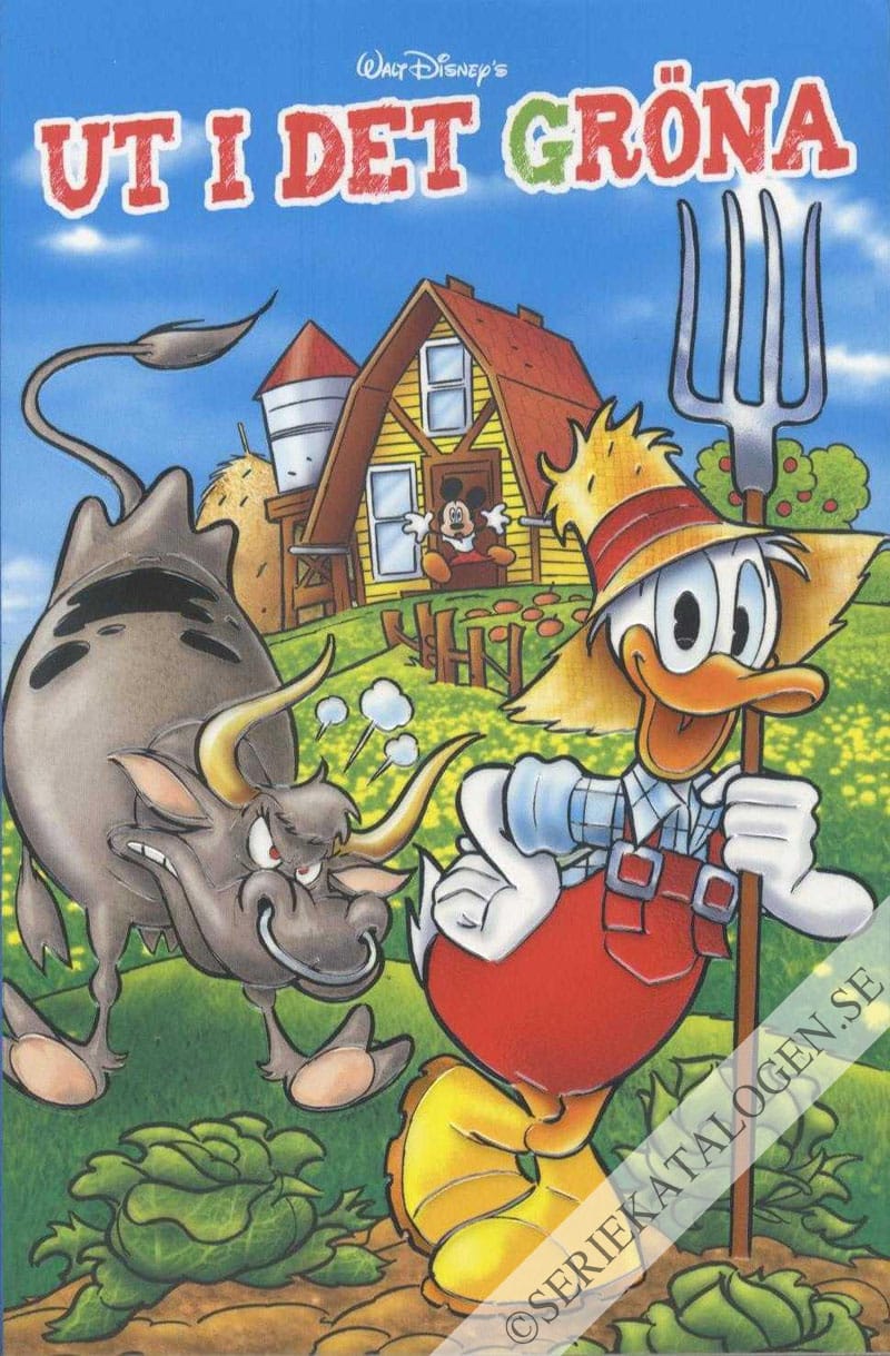 Framsida på Kalle Ankas pocket special Ut i det gröna (2019)