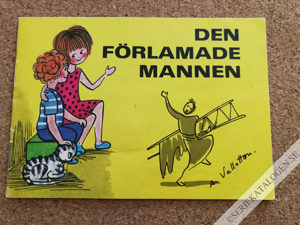 Framsida på Katrin och Peter-serien Den förlamade mannen (1978)