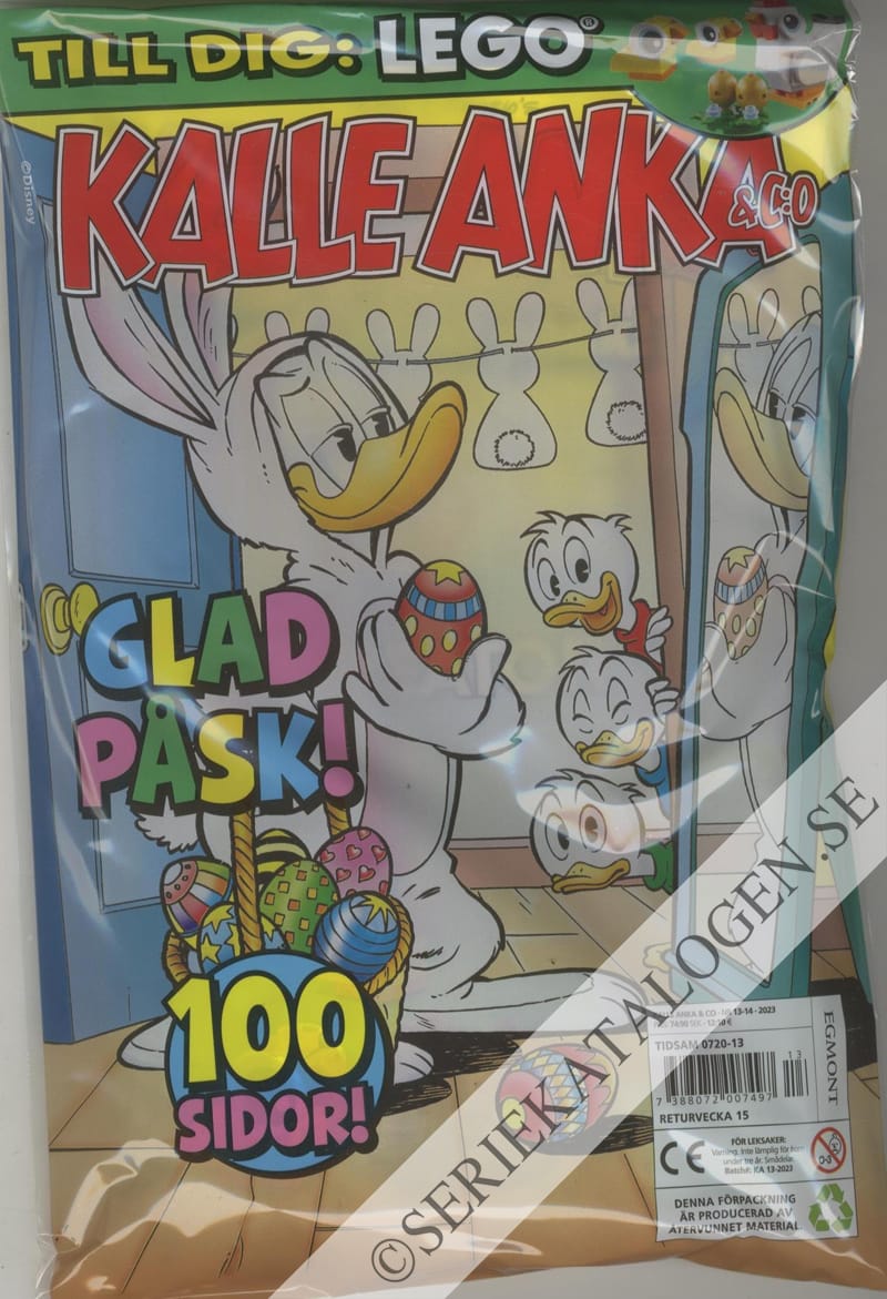 Framsida på Kalle Anka & C:o #13-14 (2023)