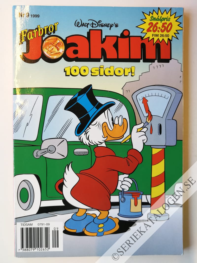 Framsida på Joakim #9 (1999)