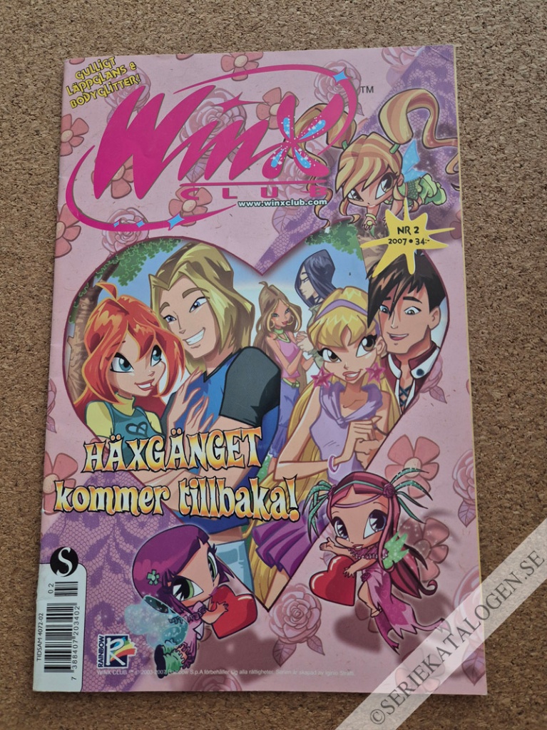 Framsida på Winx Club #2 (2007)