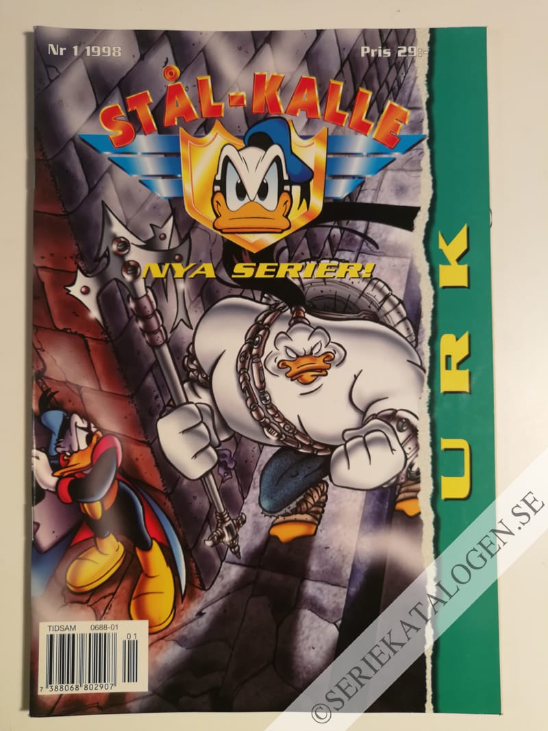 Framsida på Stål-Kalle Urk (1998)