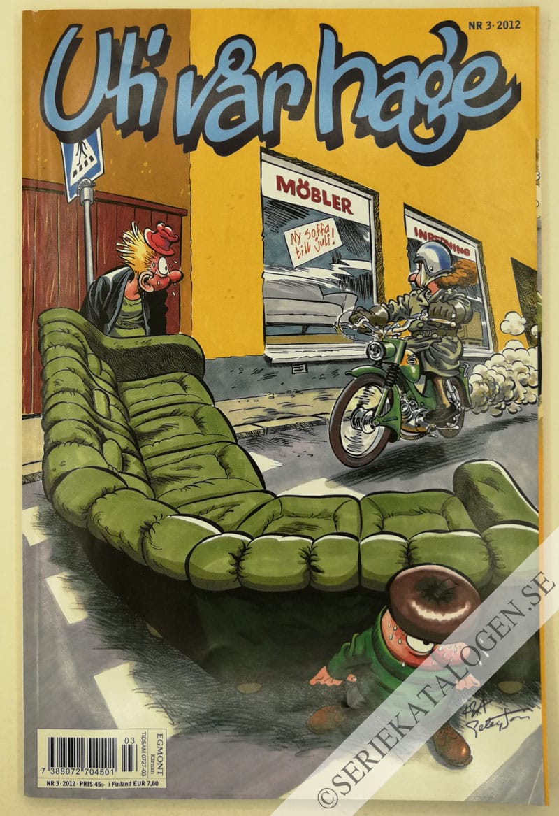 Framsida på Uti vår hage #3 (2012)