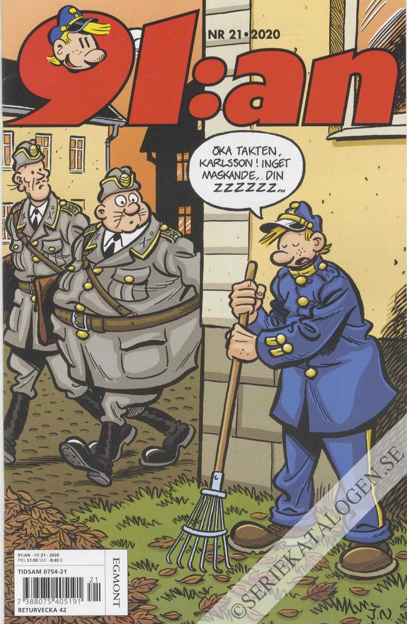 Framsida på 91:an #21 (2020)