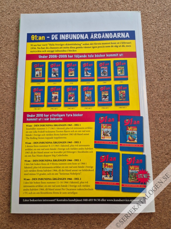 Baksida på Höstkavalkad (2010)