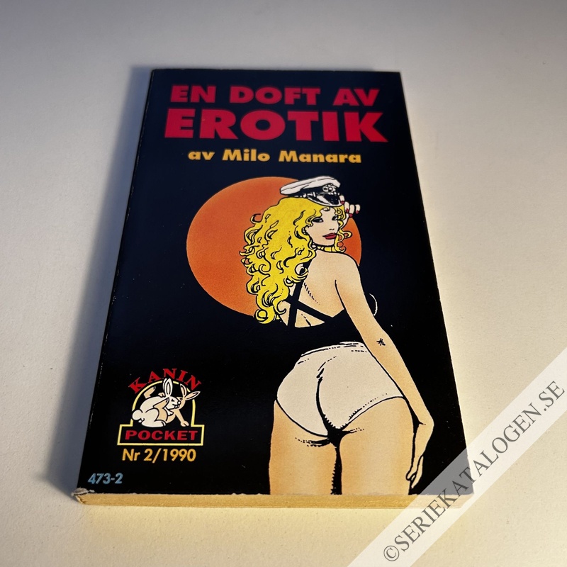 Framsida på Kaninpocket En doft av erotik (1990)
