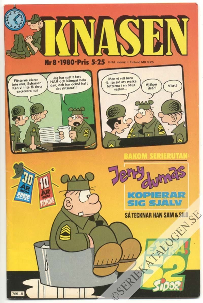 Framsida på Knasen #8 (1980)