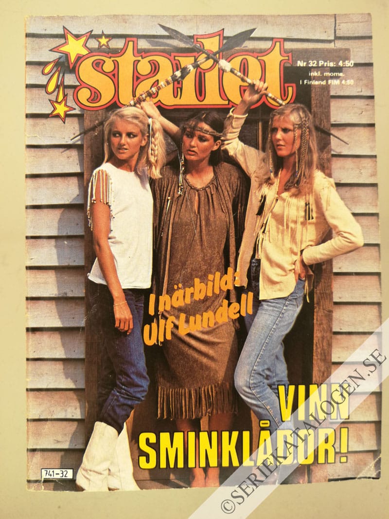 Framsida på Starlet #32 (1982)