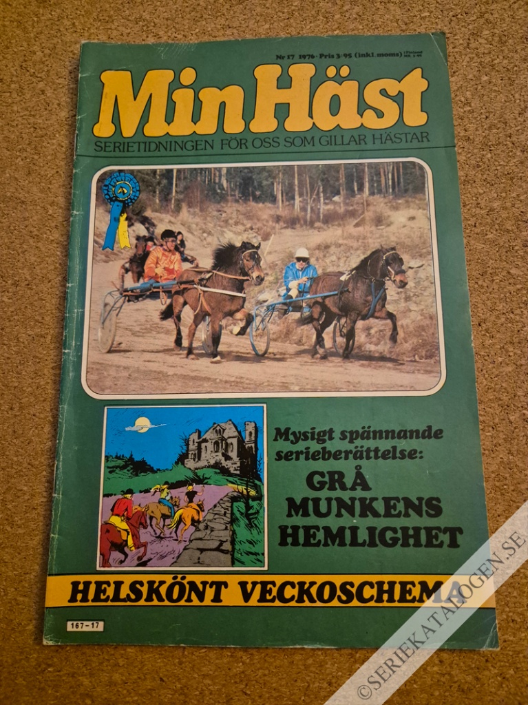 Framsida på Min häst #17 (1976)