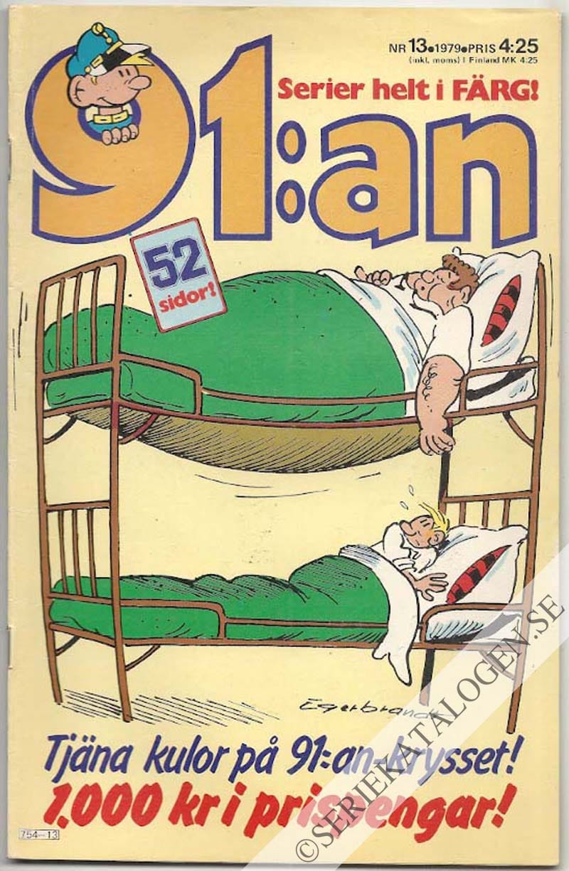 Framsida på 91:an #13 (1979)