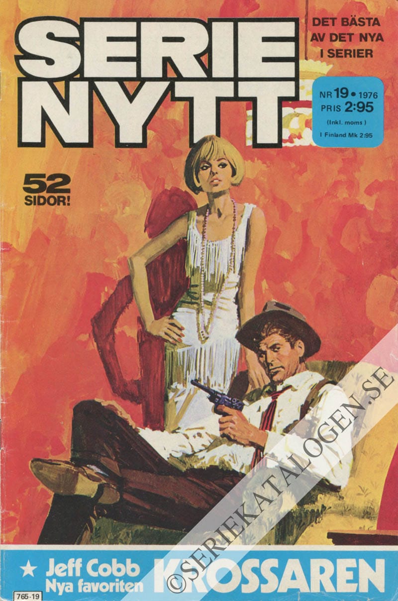 Framsida på Serie-Nytt #19 (1976)