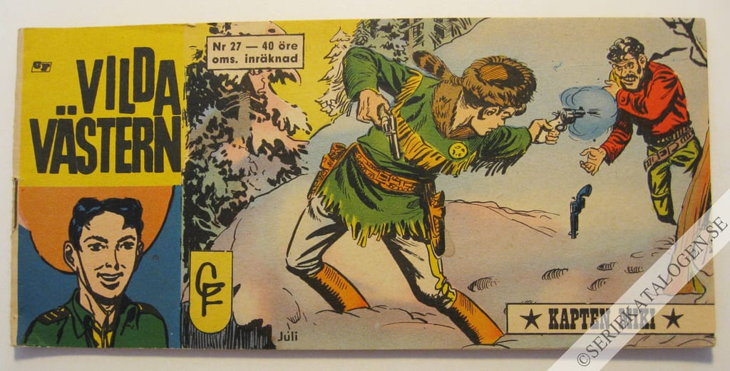 Framsida på Vilda Västern #27 (1964)