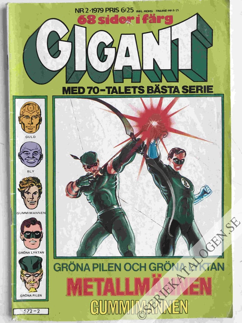 Framsida på Gigant #2 (1979)