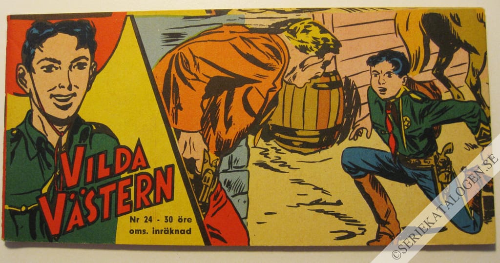 Framsida på Vilda Västern #24 (1960)