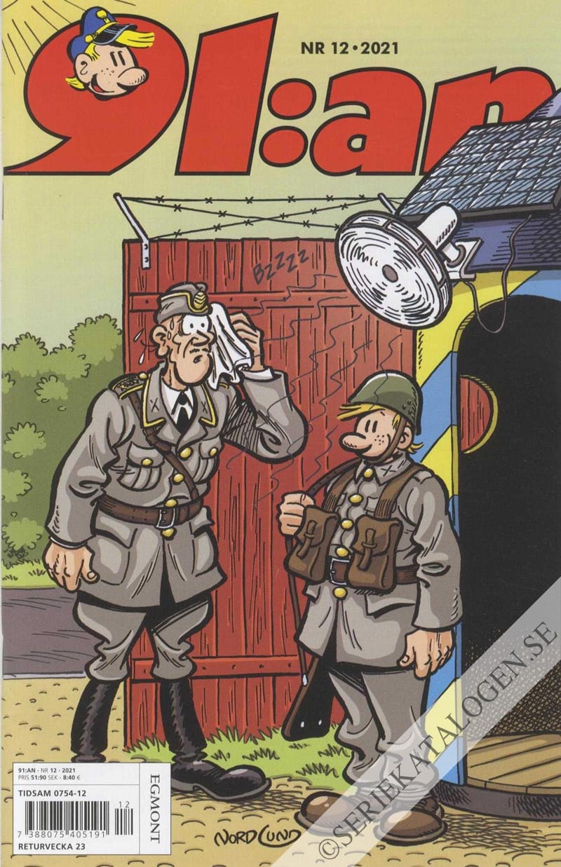 Framsida på 91:an #12 (2021)
