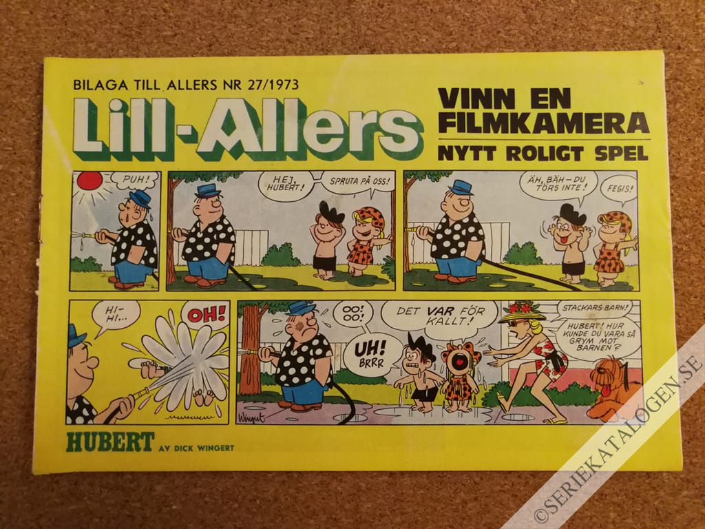 Framsida på Lill-Allers #27 (1973)