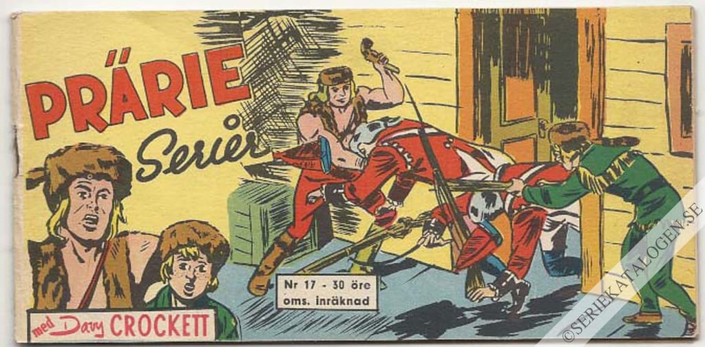 Framsida på Prärie-serier #17 (1960)