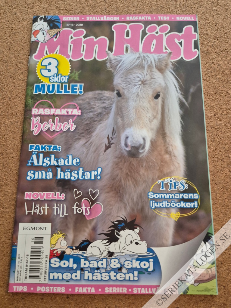 Framsida på Min häst #16 (2020)