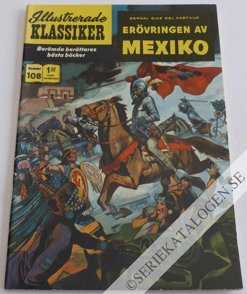 Framsida på Erövringen av Mexiko (1968)