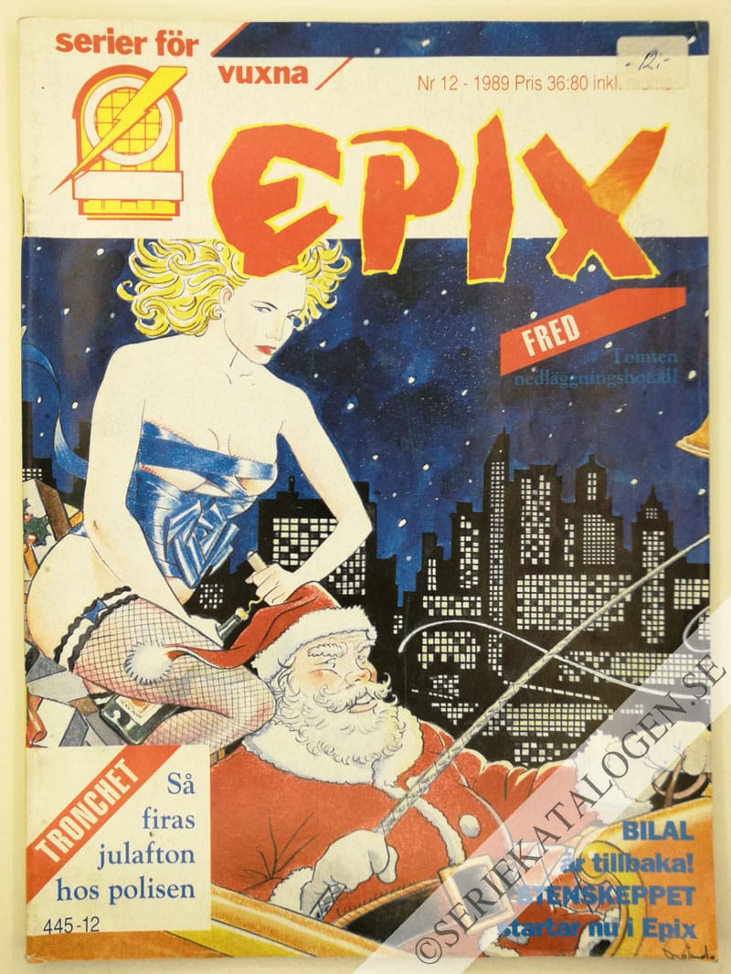 Framsida på Epix #12 (1989)