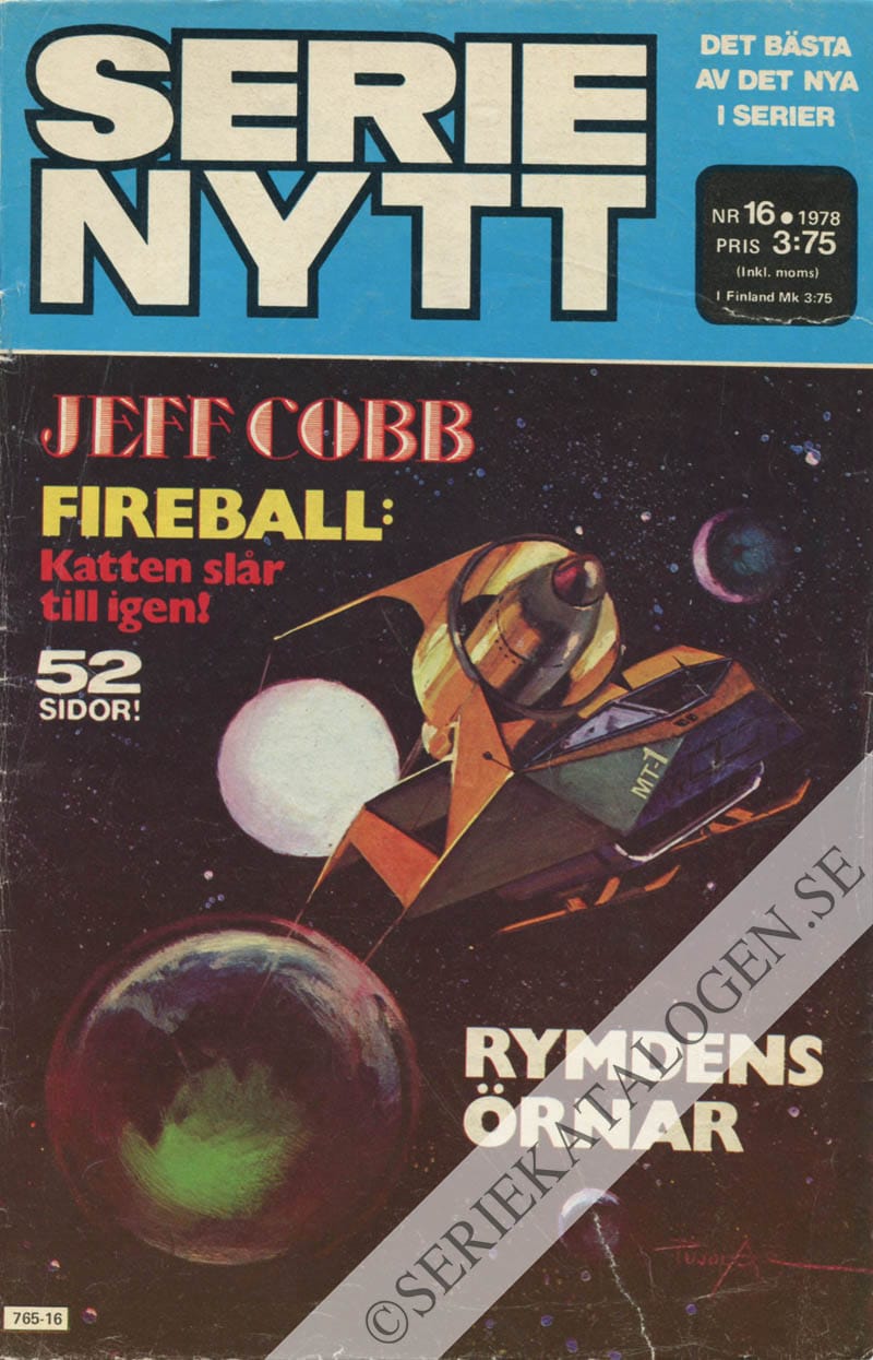 Framsida på Serie-Nytt #16 (1978)