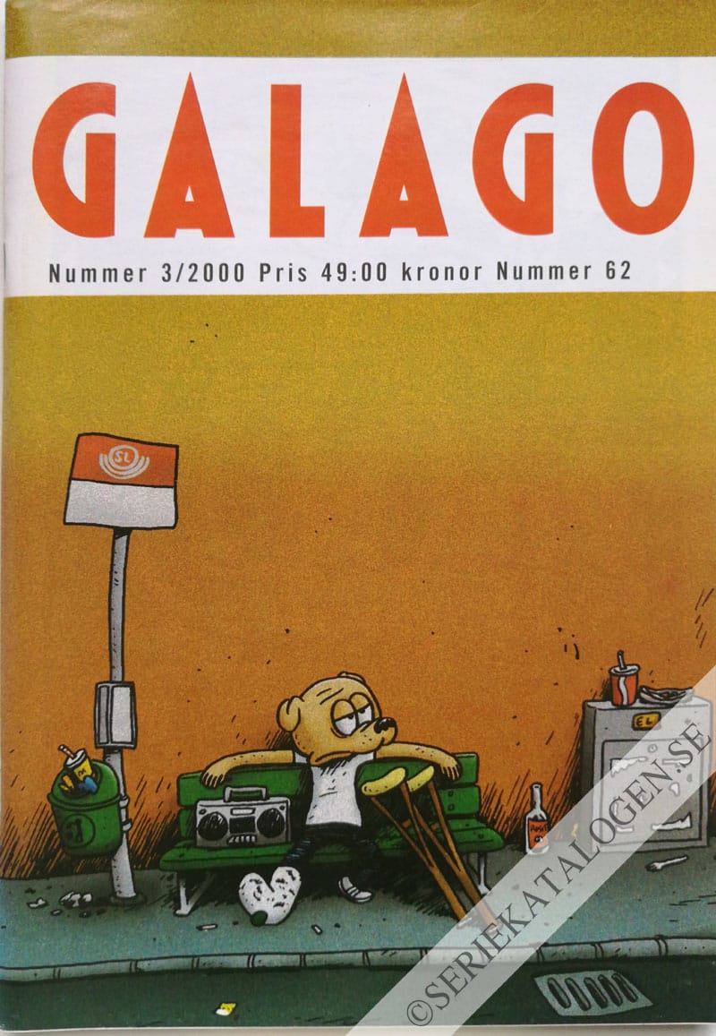 Framsida på Galago #3 (2000)