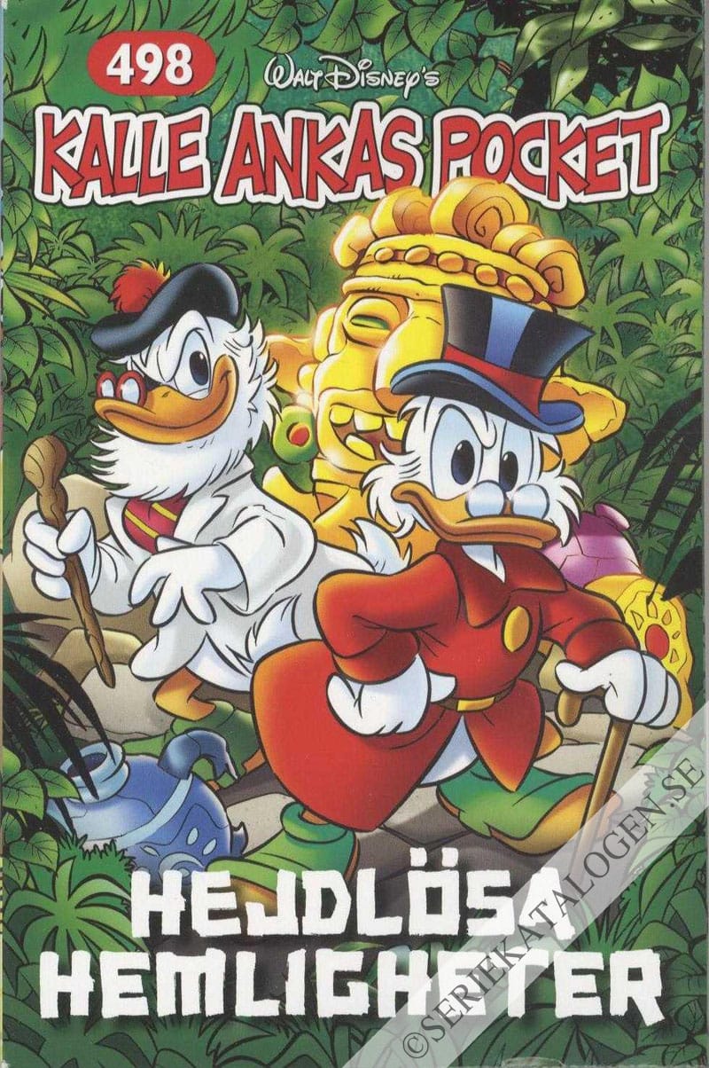 Framsida på Kalle Ankas pocket #498 - Hejdlösa hemligheter (2019)