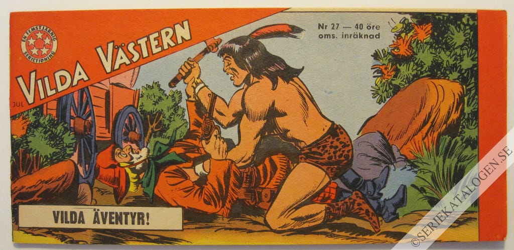 Framsida på Vilda Västern #27 (1966)
